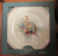 Lenox Limited Thanksgiving Plate 1995 America's Bounty  2nd Annual New in Box picture