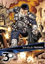 S.H.I.E.L.D. TROOPER / Marvel 3D (Upper Deck 2015) BASE Trading Card #20 picture