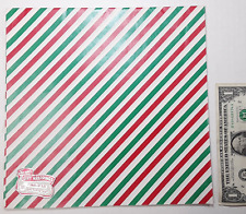 Lot of 2 1960's CHRISTMAS Wrapping PAPER SHEETS ~Unused~ w/Orig. 10c PRICE TAG picture