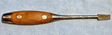 Collector's Vintage Perfect Handle Cabinet Maker's Screwdriver Very Rare picture
