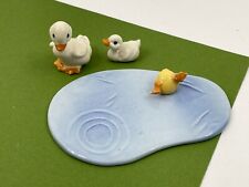 Vintage Hagen Renaker Miniature Figurine Lot Duck Pond Water Duck Butt Ducks picture