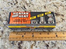 NOS RARE, Vintage 1940’s, “HEATAB” Tablets Of Concentrated Heat, Indoor/Outdoor picture