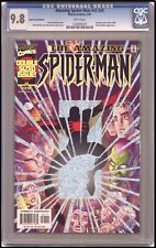 Amazing Spider-Man #v2 #25 CGC 9.8 Marvel Comic 2001 Green Goblin Speckle Foil picture