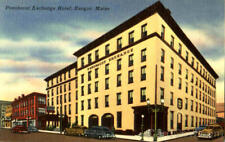 Bangor,ME Penobscot Exchange Hotel Maine Bangor News Agency Linen Postcard picture