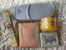 Tokyo Disneyland Hotel Japan Amenity Kit, Toothbrush, Cup, Bag, Slippers. picture