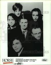 1990 Press Photo Members of the pop music group Horse - hcp08191 picture