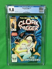 Cloak and Dagger #4 - Marvel - CGC 9.8 WP - 1984 Leonardi and Austin Art & Cover picture