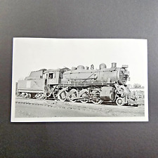 Vintage 5x8 Steam Locomotive photo by HK Vollrath 1957 , CNR 2580 2-8-0 picture