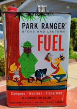 VINTAGE 1960S PARK RANGER CAMP STOVE FUEL CAN MID CENTURY GRAPHICS picture