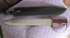 Confederate D-Guard  Extra Large Bowie Short Sword  Clip Point Blade Knife picture