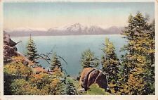 Mt Tallac Lake Tahoe CA California c1919 Putnam Valentine Vtg Postcard B25 picture
