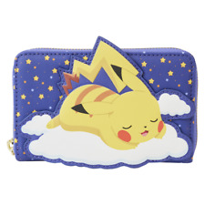 Loungefly Pokemon Sleeping Pikachu and Friends Zip Around Wallet picture