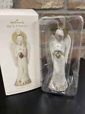 Hallmark 2012 Porcelain Christmas Ornament Guardian Angel New In Box picture