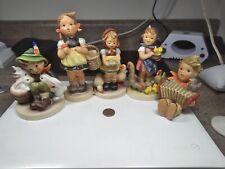 Set of 5 Vintage Hummel TMK5 Figurines  199/0,  197 2/0,  58/1,  98/0,  110/0 picture