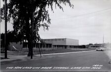 1965, The New Lake City Area Schools, LAKE CITY, Michigan Real Photo Postcard picture