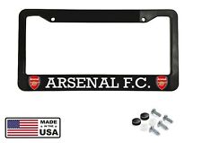 Arsenal F.C. Soccer club fútbol Football Black License Plate Frame picture