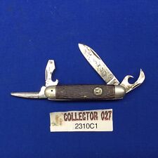 Boy Scout Pocket Knife With 4 Blades Ulster U.S.A. 2310C1 picture