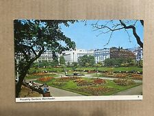 Postcard Piccadilly Gardens Manchester England United Kingdom UK picture