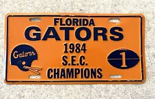 1984 Florida Gators University Of Florida SEC Champions Plate Football Rare picture