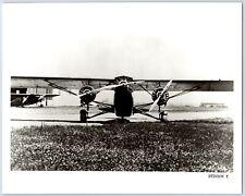 Stinson Tri-motor Plane Model T Photo B&W 8x10 A5 picture