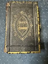 Antique 1889 English Small Gold Gilded  Bible, By His Majesty’s Command picture