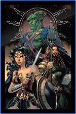 Zack Snyders Justice League Large LED Brandlite Poster Sign Illuminated Wall Art picture