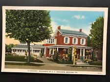Postcard Bedford PA - Glengarry - Residence of C F Davidson picture