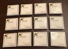 TOWLE SILVERSMITHS 12 DAYS OF CHRISTMAS ORNAMENTS COMPLETE SET MEDALLION picture