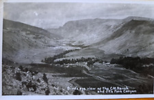 DUBOIS, WYOMING   CM Dude Ranch  Jakeys Fork Canyon    Old Real Photo Postcard picture