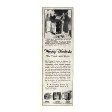 1923 Winship Wardrobe: The Trunk With Doors Vintage Print Ad picture