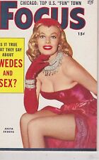 (UNREAD) Cheesecake pinup digest magazine #656 - AUG 1955 - FOCUS picture