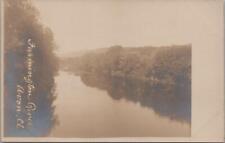 RPPC Postcard Farmington River Avon CT  picture