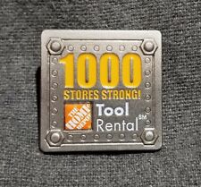 LMH PINBACK Pin 1000 STORES STRONG Tool Rental Equipmentt HOME DEPOT Employee picture
