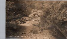 THE GORGE east middlebury vermont real photo postcard rppc historic vt geology picture