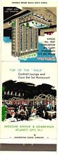 Holiday Inn, Atlantic City, New Jersey, Top of The Walk Vintage Matchbook Cover picture