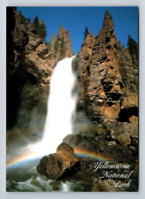 postcard YELLOWSTONE NATIONAL PARK Tower Falls unposted picture