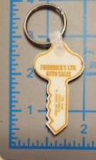 Vintage FREDERICK'S AUTO SALES St. Joseph MO Keychain Advertising Collectable  picture