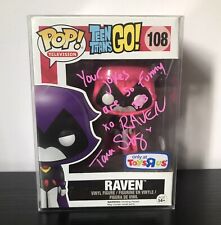 Teen Titans Go Raven Funko Pop Signed by Tara Strong (Pink) picture