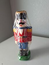 Vintage Unique Nutcracker Soldier Candle 9” Christmas picture
