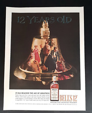 Bell's 12 Scotch Whisky ad Vintage 1960 whiskey advertisement picture