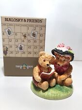 Vintage ~1985~ Hummelwerk ~Bialosky Teddy Bear ~Teddy & Sam Porcelain Figurine~ picture