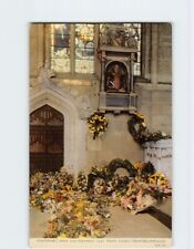Postcard Shakespeare's Grave And Monument, Holy Trinity Church, England picture