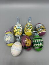 Set Of 7 Vintage Paas And More Shrink Wrapped Easter Eggs Plastic picture
