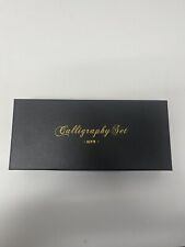 NEW AIVN The Writing Collection Calligraphy Pen Set 15 Pieces Brown & Black Ink picture