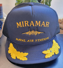 MIRAMAR NAVAL AIR STATION SNAPBACK TRUCKER HAT BASEBALL CAP picture