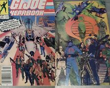 G.I. Joe Yearbook #1 (1985) - Back cover pin-up by Michael Golden Vintage picture