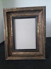 Vintage Ornate Gold Copper Wood Picture Frame (Holds 5 x 7) picture