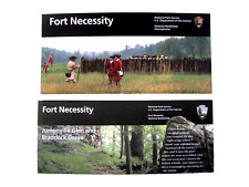 Fort Necessity National Battlefield National Park Service 2 Unigrid Brochure Map picture