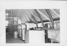 1944 WWII Seabee's 603rd CBMU  Ulithi 3 Photos Quonset Huts finishing up inside picture