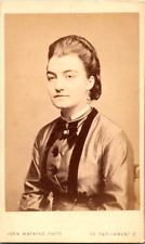 Antique c1860s CDV Photograph  Woman ID'd Lady Florence Montejn? London Wakins picture